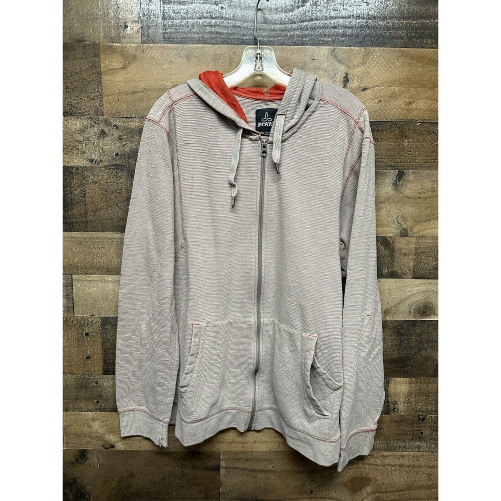Prana Women's Zip Up Jacket with Hood Size X-Large